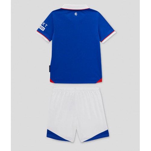 Rangers Hemmaställ Barn 2025-26 Kortärmad (+ Korta byxor)